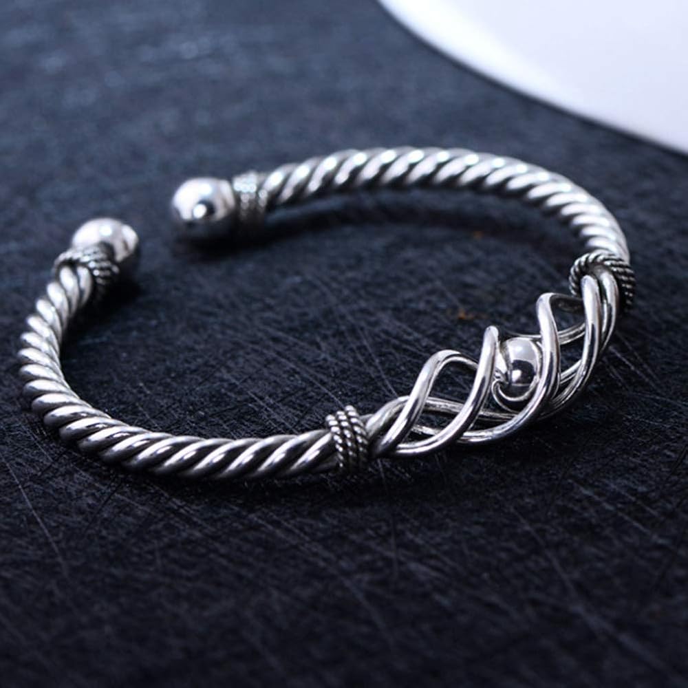 アクセサリー silver925 trinity bangle Amazon.com: Jade Angel Solid 925 Sterling Silver Bangles